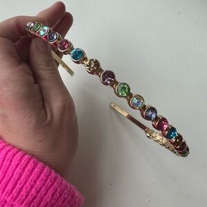 ANTHROPOLOGIE jewel gem rhinestone embellished headband! NEW!!! 🎀💕🎀